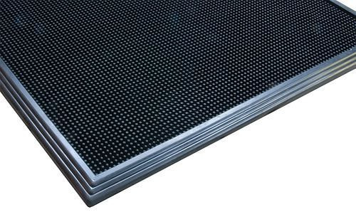 DENIOS desinfectiemat ST 4.6, natuurlijk rubber, zwart, 450 x 600 mm, 276686