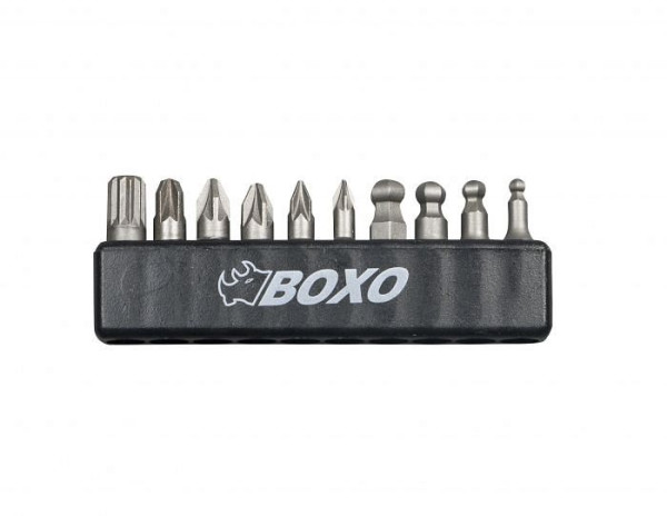 Boxo 1/4" bitset - Pozi, interne 6-punts kogelkop, BH4281-2