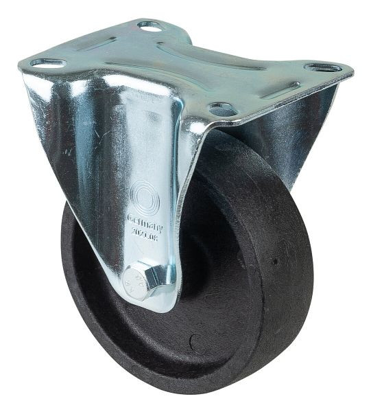 BS-wielen voor bakkerijen, bokwiel, wielbreedte 35 mm, wiel-Ø 100 mm, draagvermogen 150 kg, fenolhars, glijlager, VE = 2 stuks, L410.B22.100