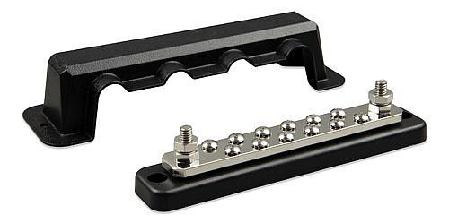 Victron Energierail 250A 2P met 12 schroeven + deksel, 392658