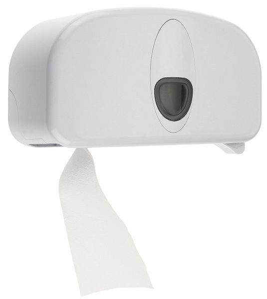 All Care PlastiQline 2020 dispenser voor 2 rollen kunststof wit, executie: systeem, 3205
