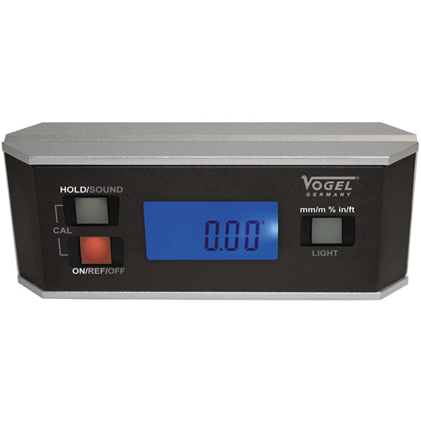 Vogel Germany digitale hellingsmeter, IP65, 4 x 90 ° (0-360 °), magnetisch, 320016