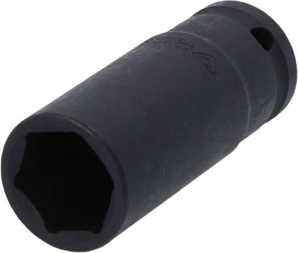 Brilliant Tools Slagdop 1/2" zeskant, 22 mm, lang, BT022664