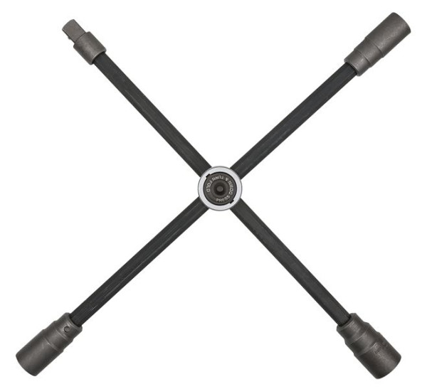 KS Tools wielkruissleutel, 3/4"x24x27x32mm met schuifscharnier voor bedrijfswagens, 518.1163