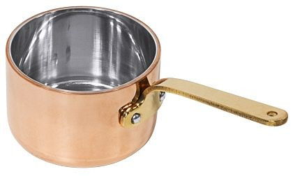 Contacto steelpan 7 cm, diep, van koper/roestvrij staal, 8771/070