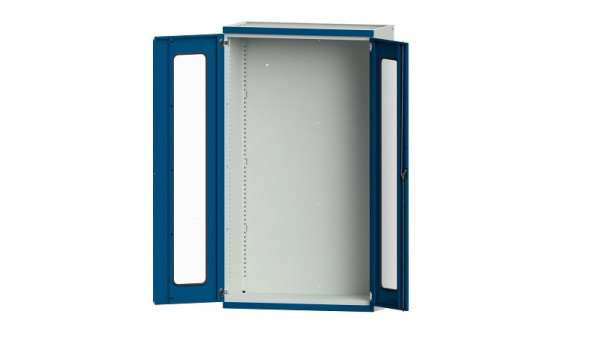 ANKE werkbanken, zware kast, model 100, 1085 x 500 x 1950 mm, zichtvlak van plexiglas, RAL 7035/5010, 620.230