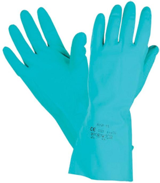 Hase Safety nitril chemicaliënbeschermingshandschoenen CE CAT III, maat: 8, VE: 12 paar, 175000-8