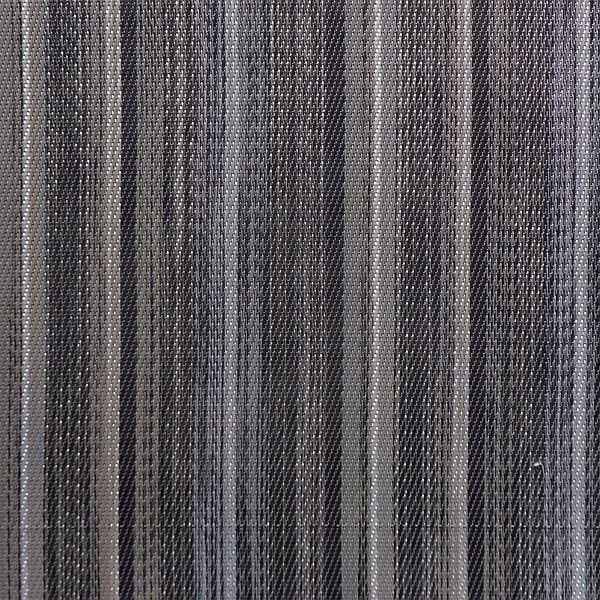 APS placemat, 45 x 33 cm, PVC, fijn lint, kleur: STRIPES grijs, VE 6 stuks, 60530
