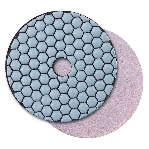 ELMAG DiaProfi polijstpad Ø100mm, korrelgrootte 3000, klittenbandhouder, 62306