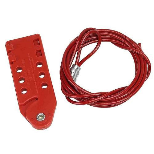 DENIOS kabelsluitsysteem met kabel, lengte 3 m, 311867
