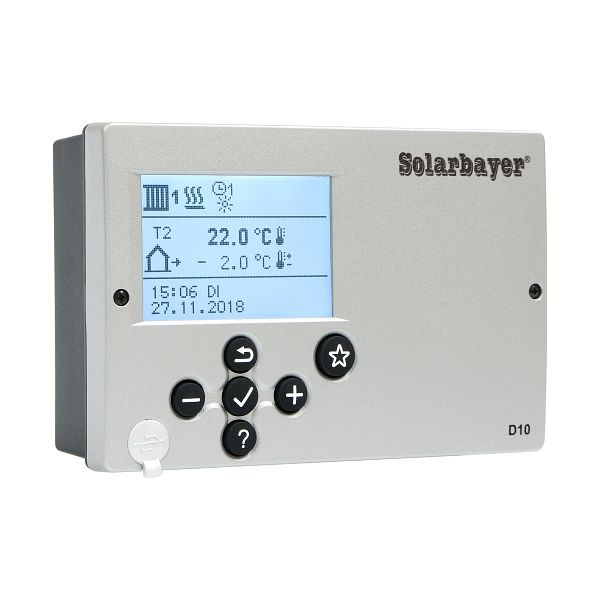 Solarbayer verwarmingsregelaar D10, 520202000