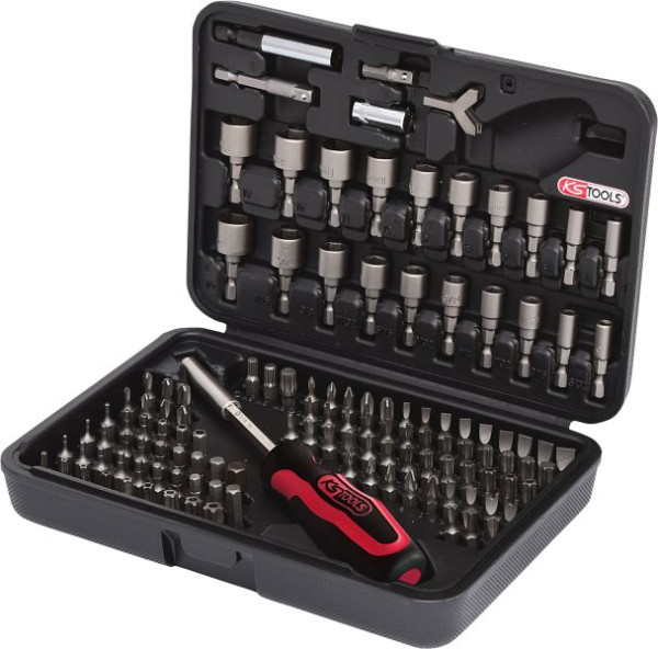 KS Tools 1/4" bitset, 122-delig, 911.2085