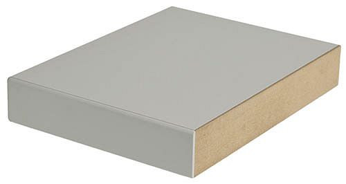Bedrunka + Hirth werkblad werkraster diepte 600 mm, tussenplaat om te koppelen, MDF plaat met 0,7 mm HPL bekleding, 1400/30 mm, 07.8114.62H