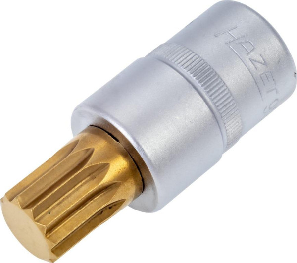 Hazet schroevendraaierdop, hol vierkant 12,5 mm (1/2 inch), intern meertands profiel XZN, M16, 990-16