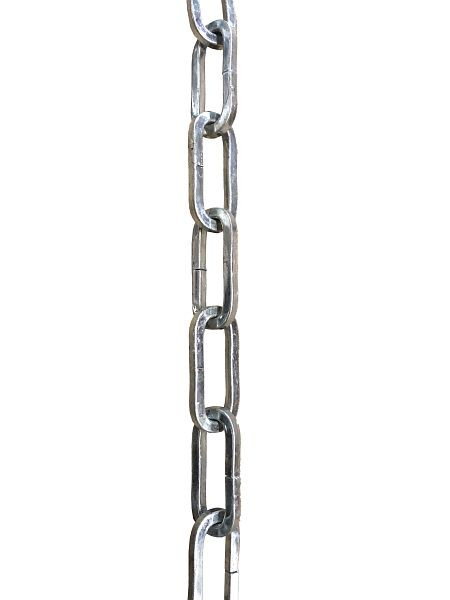 Schake stalen vierkante ketting 6 mm ongelast, gegalvaniseerd, 430_60