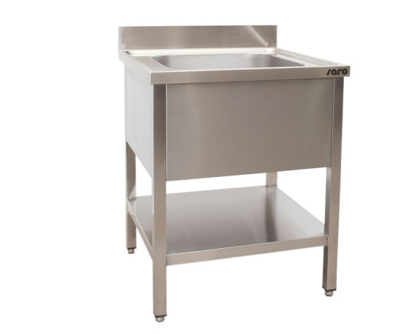 Saro spoeltafel - 700 mm diep, 700 mm, 700-2500