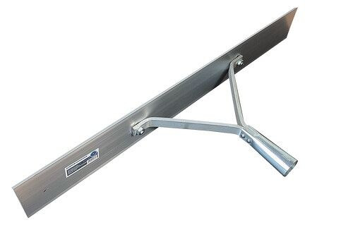MMXX aluminium teerstrooier, hol profiel, breedte 1000 mm, 56707