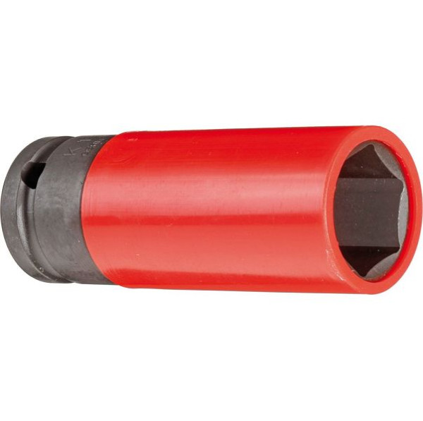 GEDORE rode powerschroevendraaierinzet 1/2" SW21mm beschermhoes, 3300587