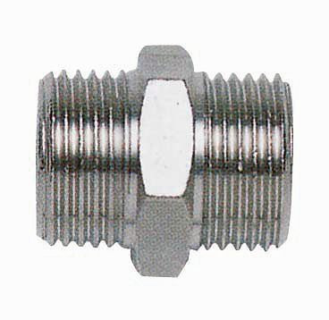 AEROTEC perslucht dubbele nippel fitting buitendraad G 1/2 "XG 1/2", 2005023Z