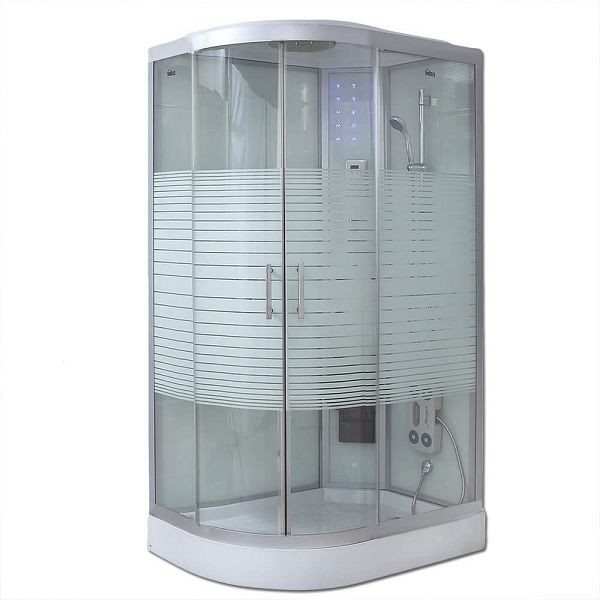 HOME DELUXE douchecabine WHITE PEARL - 120 x 80 cm links, 5931