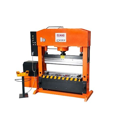ELMAG hydraulische werkplaatspers met klapinrichting, PREMIUM WPMAV 150 (D=1020), 81872