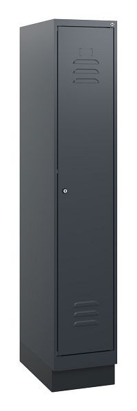 C+P luierkluis Classic PLUS, basis, 1630x300x500mm, 7016/7016, cilinderslot, 0800205-10 S10027