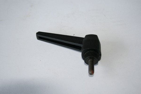 ELMAG klemhendel kunststof, zwart, schroefdraad M6, 9801050