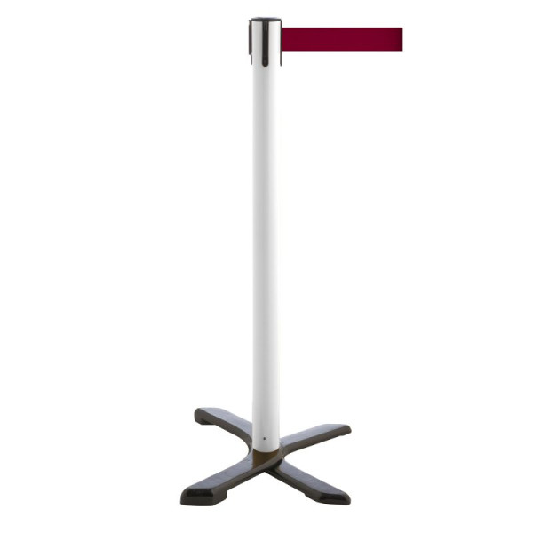 Stein HGS HGS personengeleidingssysteem -P-Line Compact-, wit, bordeaux, met riemeindstuk (standaard), 34870-1302