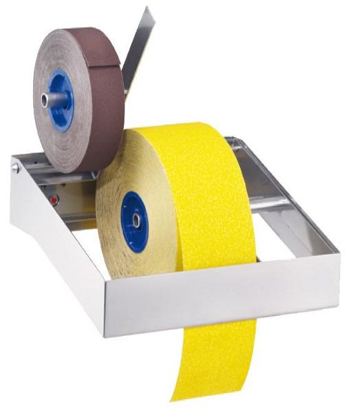 ANKE schuurpapierhouder; Asmaat 21 mm; max. Rol diameter 270 mm; max. Rollen: 3 x B = 115 mm tot 6 x B = 55 mm, 920.413