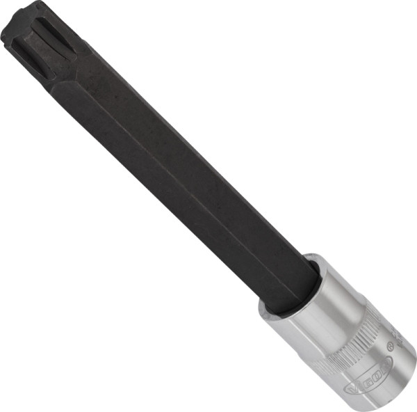 VIGOR RIBE schroevendraaierbit, hol vierkant 12,5 mm (1/2 inch), binnenwigprofiel Ribe-CV, M14, lengte: 140 mm, V2226
