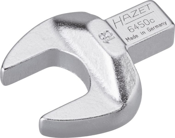 Hazet steeksleutel, insteekvierkant 9 x 12 mm, buitenzeskantprofiel, 18 mm, 6450C-18