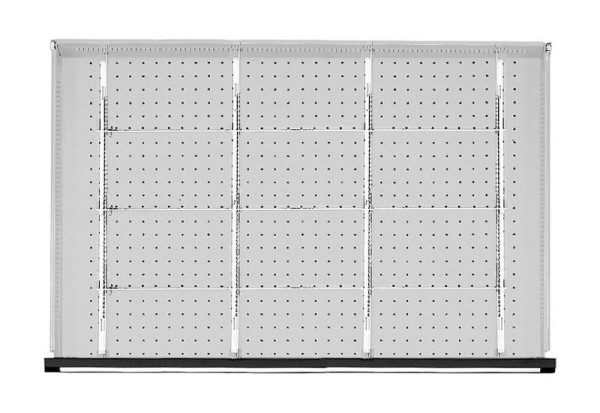 ANKE ladescheidingsset; voor lade 930 x 540 mm (BxD); 1/3 divisie
