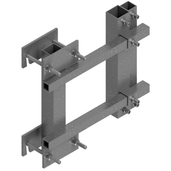 Stein HGS HGS leuningbeugel type 3 volgens TL van staal met zijarm, 37073