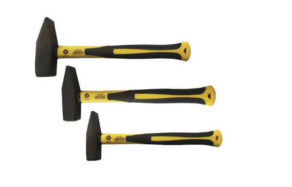 VaGo-Tools professionele 3-delige set slotenmaker hamer glasvezel steel slotenmaker 300g 800g 1000g, 233-903/908/910 per stuk 1_nv