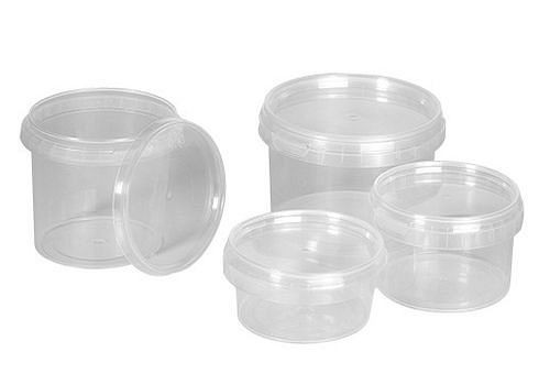 DENIOS UN verpakking potten SDO, gemaakt van PE-HD, geschikt voor levensmiddelen, 180 ml, VE: 100 stuks, 281-943