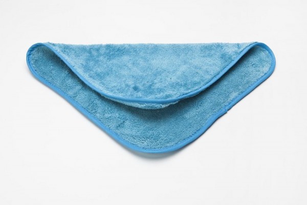 De Witte microvezeldoek POLISH 40 x 40 cm blauw, VE: zak van 5 stuks, 615.300.200