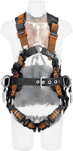 Skylotec 6 D-ring riem staal, klik, zitplank (verwijderbaar) TOREN, Größe: M-XXL, G-1080-M/XXL