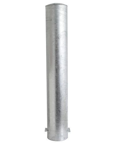 Schake stalen afzetpaal, thermisch verzinkt, dm 193, H 1500 mm, voor inzetting in beton, 249352