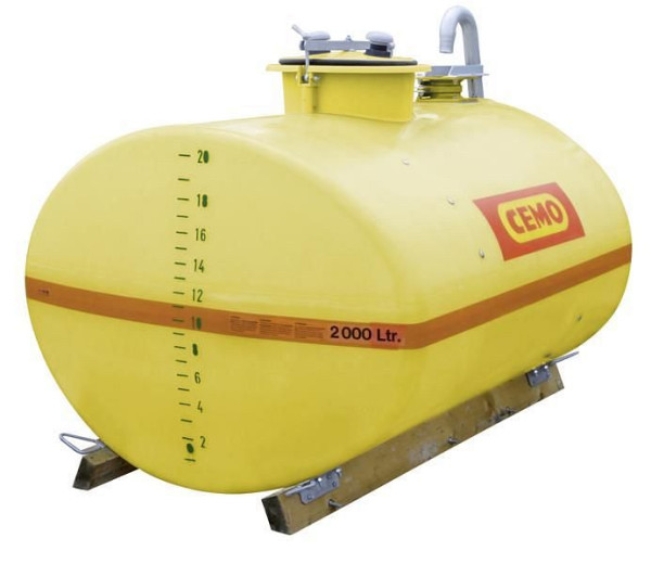 Cemo vat 2000l kort, koepel 420mm, 1824