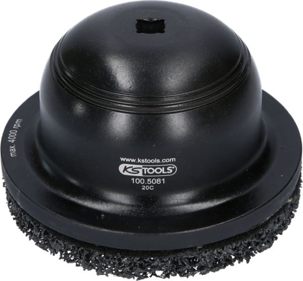 KS Tools aluminium wielnaafslijpset diameter 150mm, binnendiameter 90mm, 2-delig, 100.5080