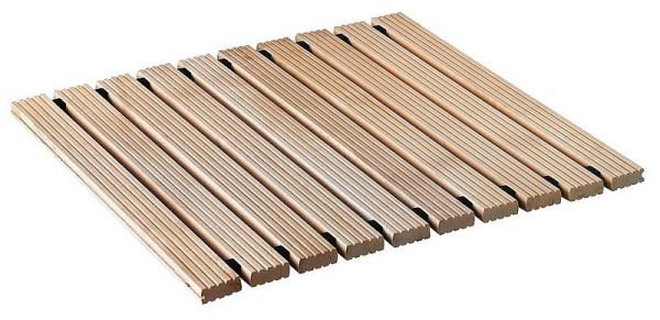KLW houten rooster, breedte: 600 mm, lengte: 1000 mm, 10 / HLA-0600-1000