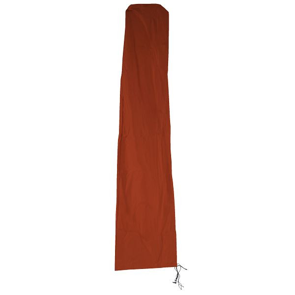 Mendler beschermhoes Meran voor marktparaplu tot 5m, afdekhoes met rits, terracotta, 45556