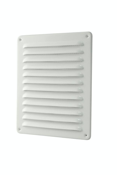 Marley aluminium ventilatierooster 195 x 245 mm wit, 411743
