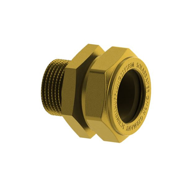 Solarbayer Solarpipe snelschroefverbinding DN25 x 1 1/4" AG, 430054200