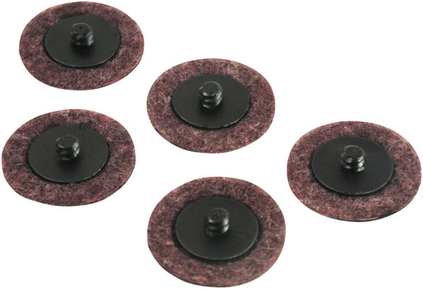Hazet schuurvlies, Ø 50 mm, korrel 150, aantal gereedschappen: 5, 9033-11-0150/5