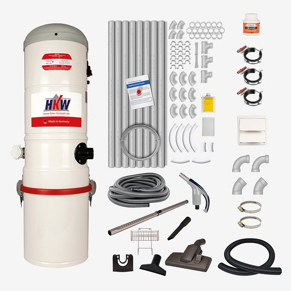 HKW complete set SMALL 3 (RETRAFLEX) - 1 zuigmof, 9 m zuigslang, 2100109