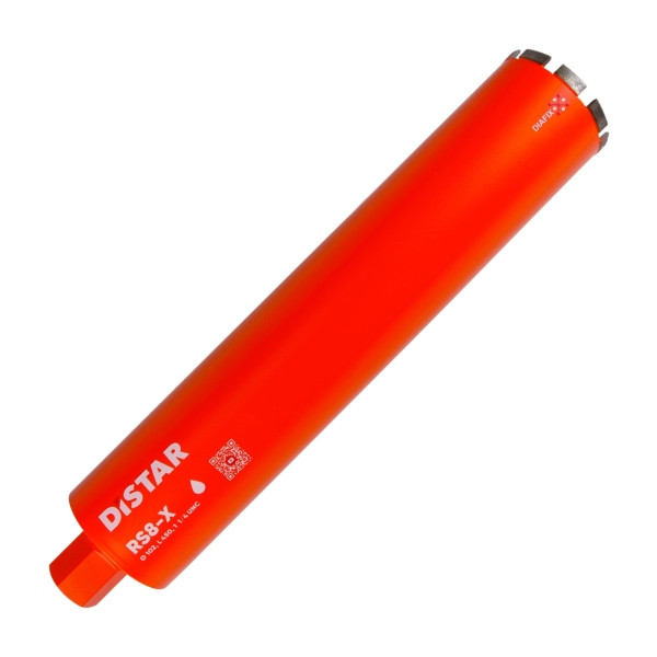 Distar diamantboor DDS-W 102x450x1 1/4 UNC RS8-X, 10170085224