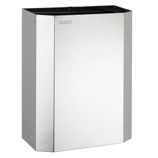 Mediclinics afvalcontainer 2279, glanzend RVS, 251.982