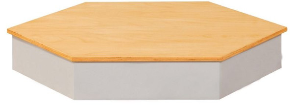 ANKE energie toren; Zijlengte 535 mm; 170 mm hoog; RAL 7035; voor zeshoekige groepswerkbank, 900.080