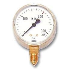 ELMAG flessenmanometer (Argon-CO2) voor drukregelaars voor stalen flessen Ø 63mm, 59696